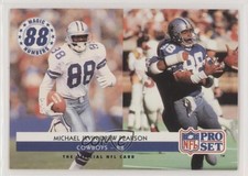 1992 Pro Set Magic Numbers Michael Irvin / Drew Pearson #348 HOF 0gy2
