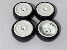 Yokomo 4S-MN 1/10 RC Hot Laps TC Touring Car Rims Wheels Tires Set NEW Vintage