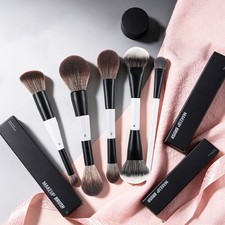 Dual-Ended Foundation Face Brush Makeup Brushes with Box Packaging JQ