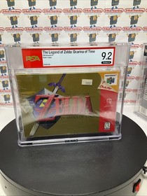 Legend Of Zelda Ocarina Of Time N64 MIJ Standard Release Sealed VGA WATA CGC PSA