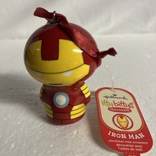 Hallmark Itty Bittys Marvel Iron Man 3" Ornament New with Tags