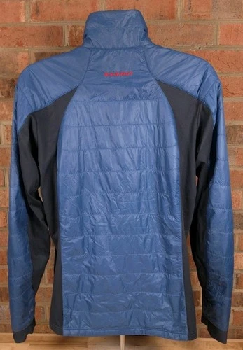 Mammut Jacket Mens Large Blue Insulated Polartec Alpha Ripstop Outdoor Hybrid image 5