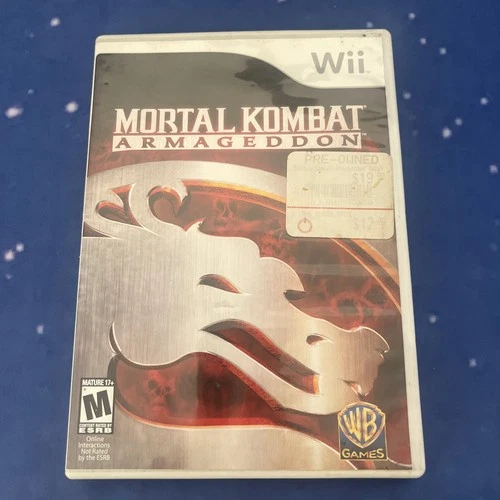 Mortal Kombat: Armageddon Nintendo Wii CIB With Manual