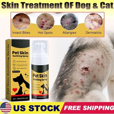 2025 New Pet Skin Treatment Spray for Dogs & Cats -Nature Soothing Solution 50ML