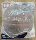 Victor Wembanyama Signed Inscribed Wilson Basketball 2023 #1 Pick From Fanatics