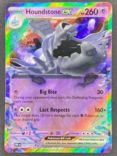 Pokémon Houndstone ex 102/197 OBF Obsidian Flames NM