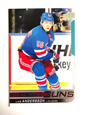 18 19 UPPER DECK YOUNG GUNS ROOKIE LIAS ANDERSSON #497