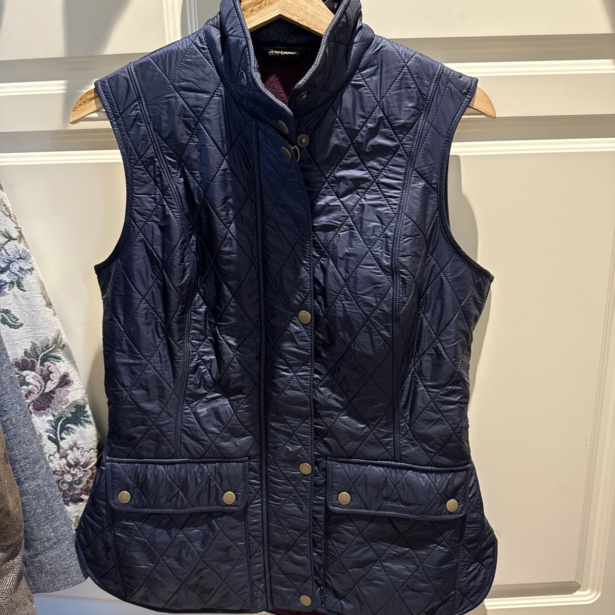 Barbour Cavalry Gilet Navy Womens Barbour Gilet Uk Barbour Womens
