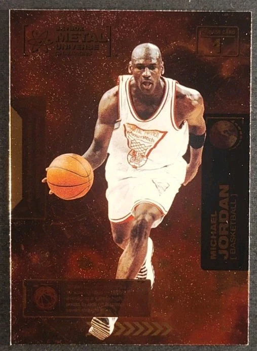 2021 Skybox Metal Universe Champions - Michael Jordan #1 for sale