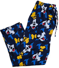 Disney Men's Goofy Comfy Classic Blue Lounge Jogger Pants 
