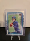 2025 Panini Donruss Optic - Jaxson Dart Rated Rookie Optic - Giants Rookie QB