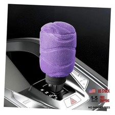 Car Gear Shift Knob Cover, Universal Automotive Gear Lever Handle Purple
