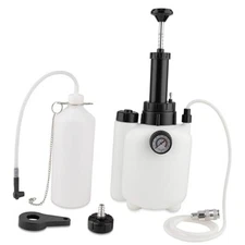 3L Brake Bleeder Kit with 1L Fluid Bleed Bottle, Manual Brake Bleeding Kit 