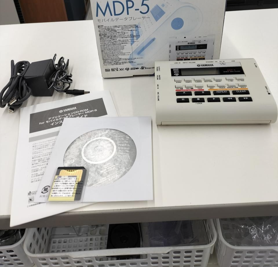 YAMAHA MDP-5 Mobile Data Player Smart Media Standard MIDI AWM