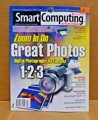 Smart Computing Magazine July 2004 Great Photos Digital Photography Vol.15 No.7