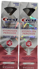 2x Crest 3D White Brilliance 4% Hydrogen Pero...