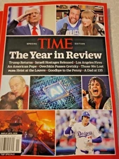 The Year In Review-  Special Edition Published by Time - December 2025