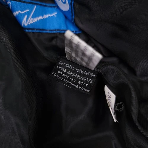 Ryan Newman JH Design Alltel NASCAR Racing Jacket Blue Black 4XL Sewn image 10