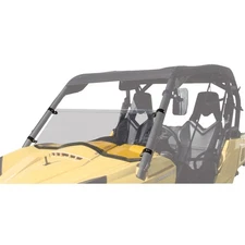 Tusk Hinged Half Windshield '+ 2 inch For CAN-AM COMMANDER 800 1000