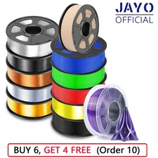 【BUY 10 PAY 6】JAYO 1.1KG PETG PLA PLA+2.0 TPU ABS 3D Printer Filament 1.75mm ASA