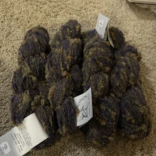 Classic Elite Yarns 4 Skeins Wool/Nylon Blend 200yds/50g Made In Italy