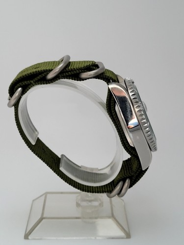 Orologio Uomo 40mm Lusso Nero Verde Subacqueo NH35 SEIKO TMI Automatico 10atm WR - Foto 4 di 14