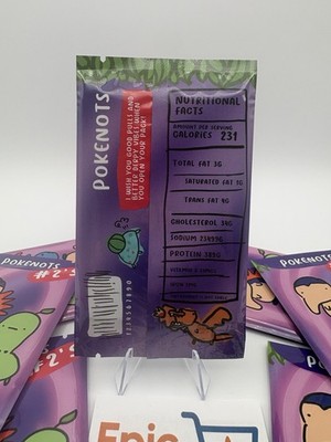 1x Dysfunctional Passholder Pokenots #2 Booster Pack SEALED