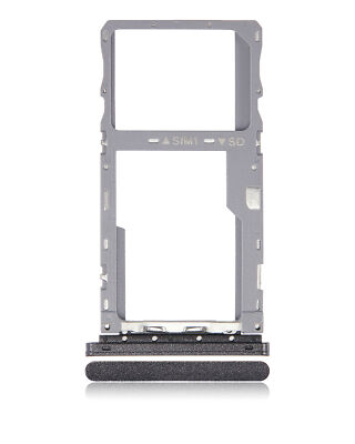 Single Sim Card Tray Compatible For Alcatel 1V (5007 / 2020) (Prime Black)