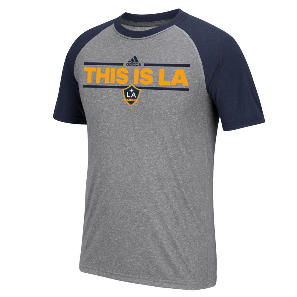 La Galaxy Adidas Los Angeles T Shirt Los Angeles Galaxy Men's