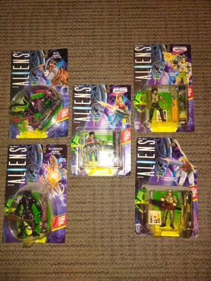 Aliens, action figures, Kenner, one lot, vintage,Ripley, Hicks, Bishop ...