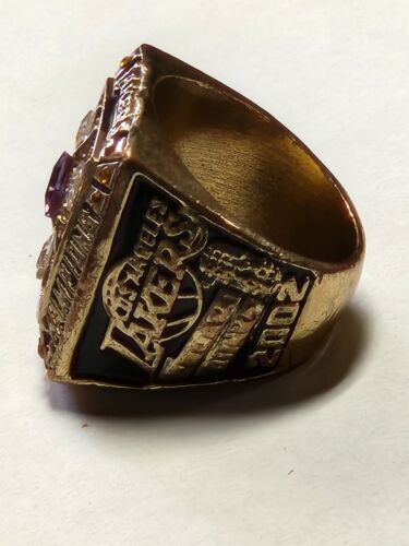 (1) 2002 Los Angeles Lakers Ring Kobe Bryant Größe 11, ohne Karton - Bild 3 von 3