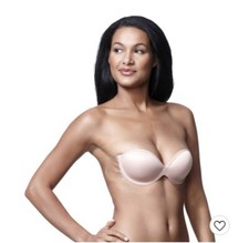 Fashion Forms Adhesive Backless Strapless U Plunge Bra Nude Womens D Cup