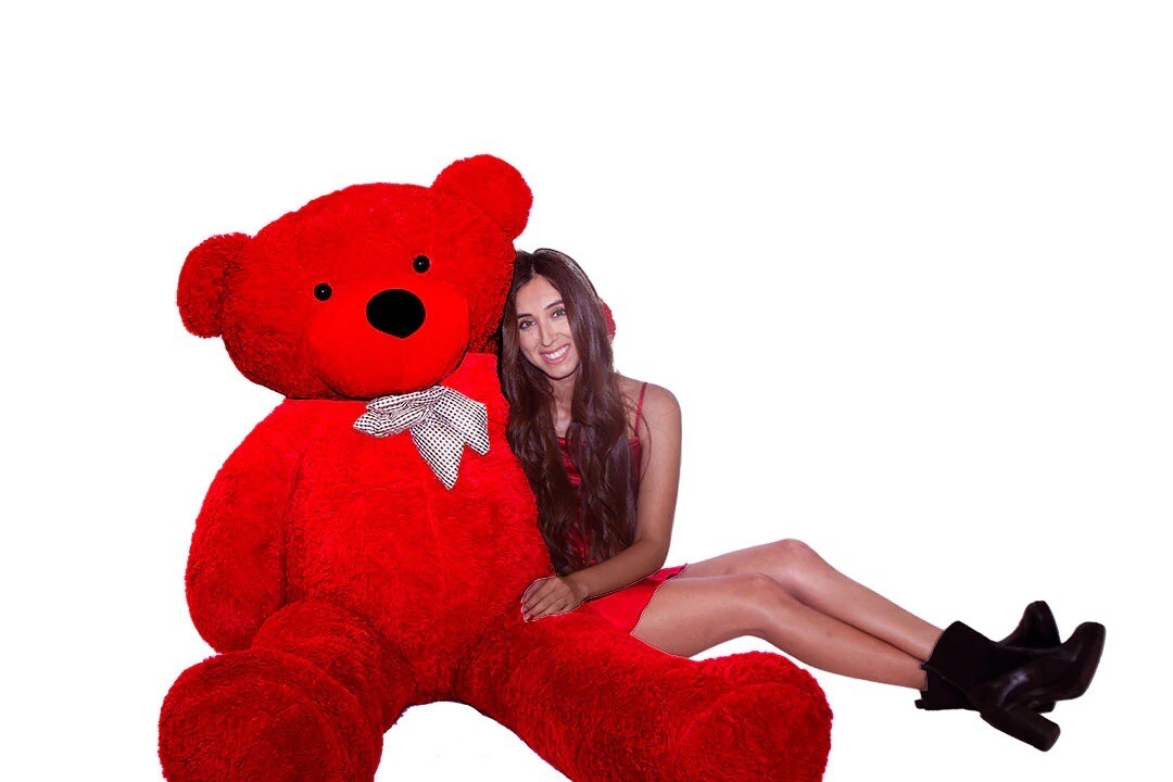 Giant 6ft Red Teddy Bear - USA SELLER | eBay