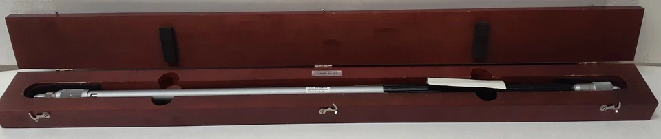 STARRETT LONG RANGE TUBULAR INSIDE MICROMETER, 121AZ, 32-57" - Image 2 of 4