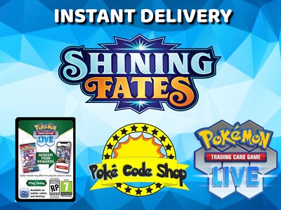 SHINING FATES LIVE CODES Pokemon Booster Online Code SOFORT QR EMAIL VERSAND