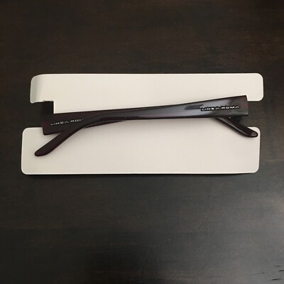 Linea Roma Class 143 C3 50-16 Plastic Glasses Frames Dark Ruby Red
