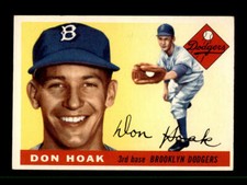 1955 Topps #40 Don Hoak - NM