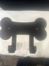 Dog Leash Hanger Key Hook Coat Towel Holder Metal Bone Shape