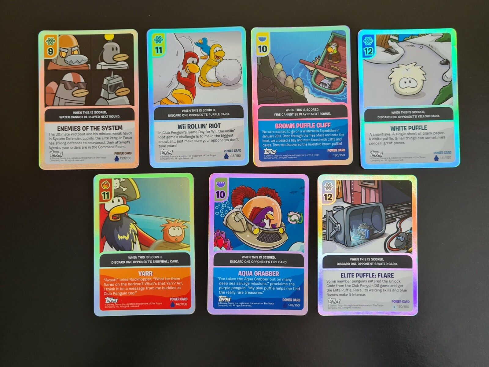 Club Penguin Card Jitsu Series 4 Cards