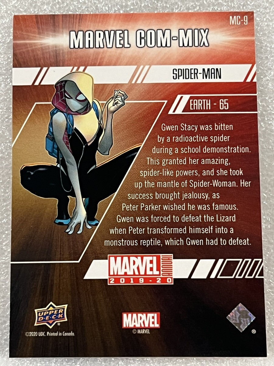 2019-20 Upper Deck Marvel Annual #MC-9 Marvel Com-Mix Spider