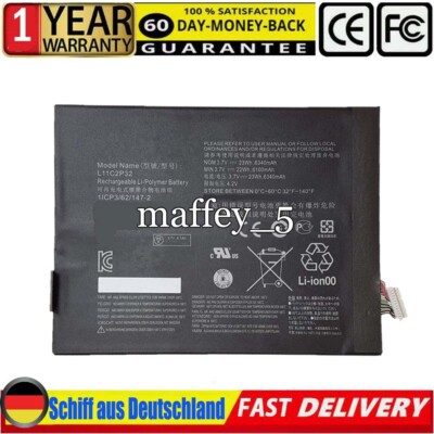 Akku für Lenovo L11C2P32 A7600 A10-70 A7600-F S6000 S6000F S6000H S6000L B6000F