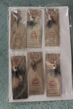AS FOUND, NEW OLD STOCK LOT OF ( 6 ) MARATHON SURFACE POPPERS NO. 790 ON CARDS