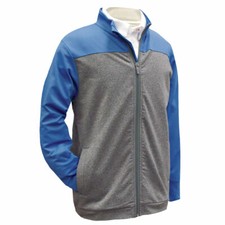 Garb Big Boy Garrett Full Zip Fashion Golf Jacket Cobalt Blue/Gray XL 11-12 49