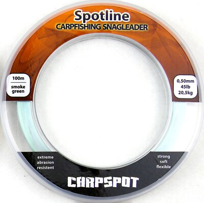 Carpspot Spotline Snagleader 0,50-0,70mm Carp Karpfen Schlagschnur Super Robust!