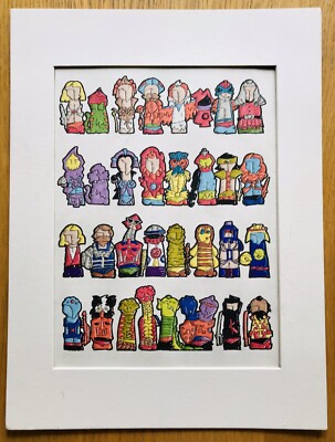 Masters Of The Universe: Hand Drawn Cartoon: Illustration: He-Man: Skeletor