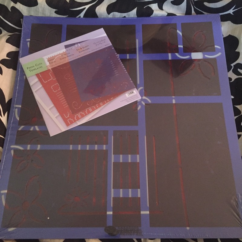 Creative Memories Fresh Cuts Templates 4 Scrapbook Journaling Layout Patterns