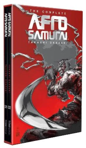 All covers revealed! AFRO SAMURAI Vol. 1 & 2 by Takashi Okazaki