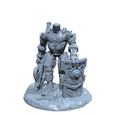 Sir Valtor, The Blessed Vanguard | Clockwork Paladin | Battlebuilt Cleric | Figh