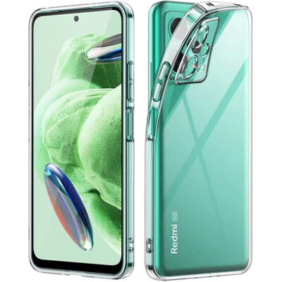 Case For Xiaomi Redmi Note 13 12 Pro+ 11Pro Clear Silicone Slim Shockproof Cover