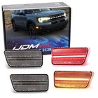 <!--F#f_0-->4pc Set Clear Lens Amber/Red Full LED Side Markers For 2021-up Ford Bronco Sport<!--F/-->